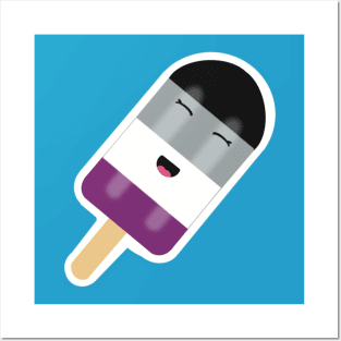 Asexual Popsicle Posters and Art